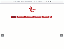 Tablet Screenshot of intecsl.net